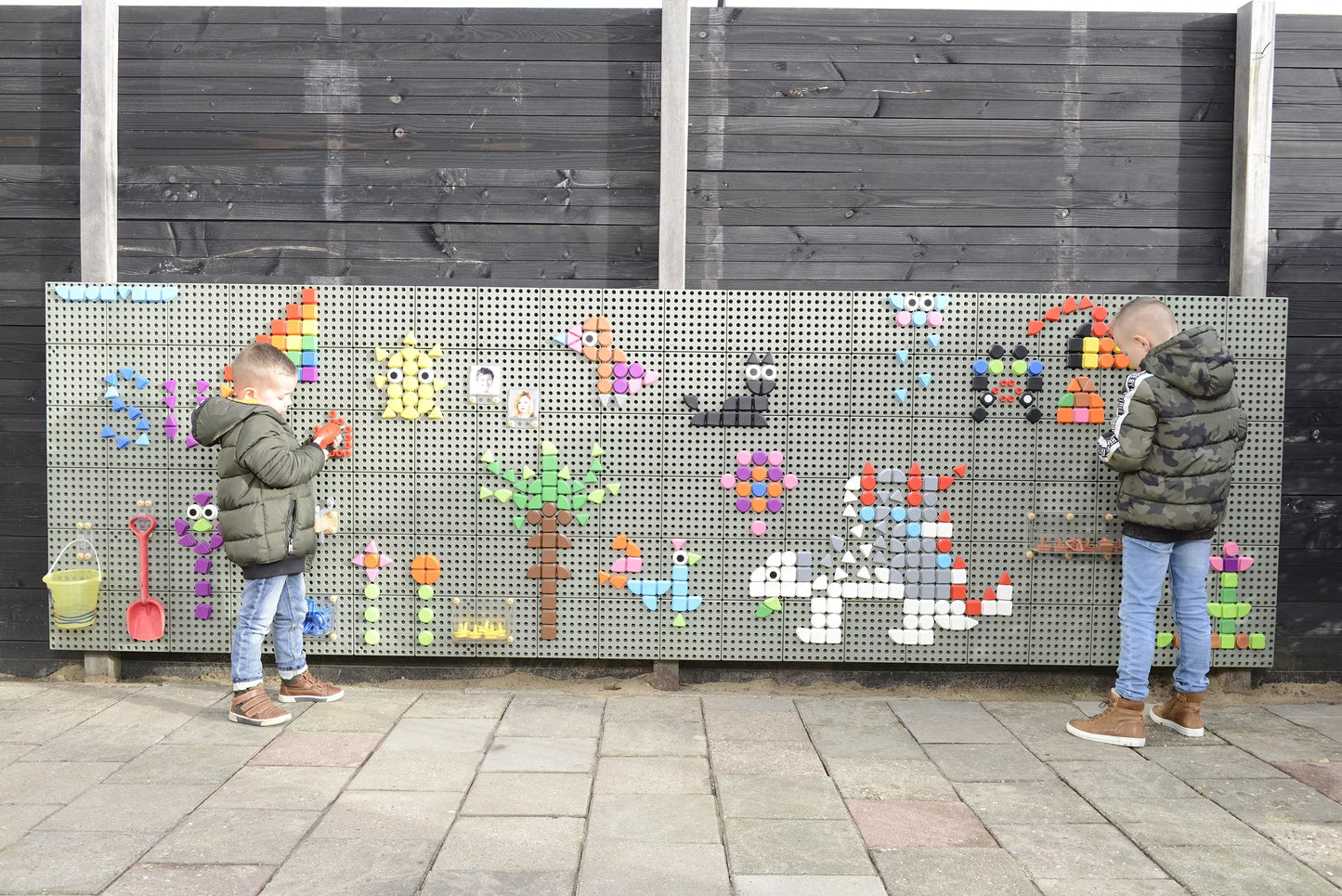 MASTERKIDZ Sieninė Mokslo Lenta Kūrybinė STEM Lauko Lenta, 2 vnt. Rinkinys