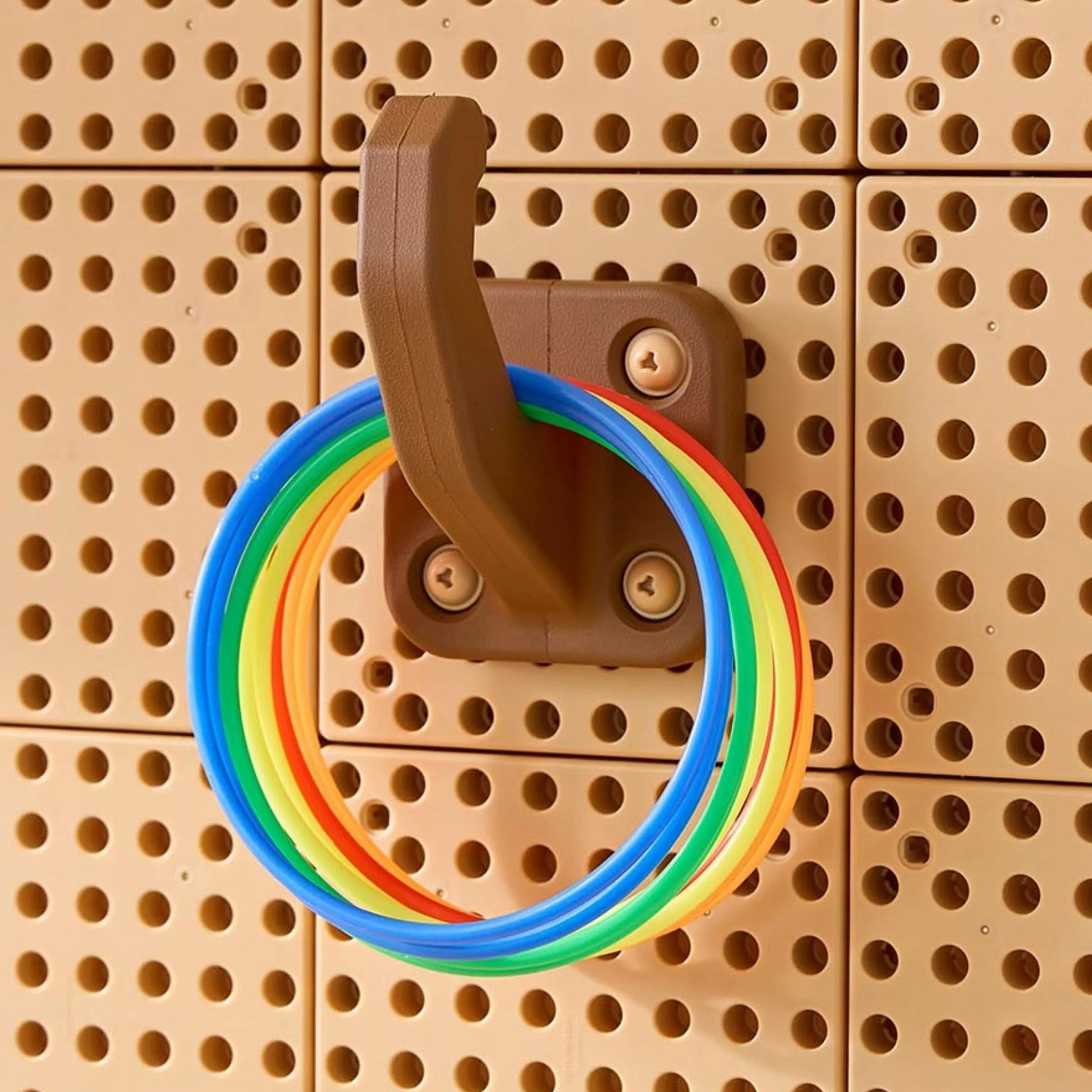 Masterkidz „Ring Set“ žiedų mėtymo rinkinys STEM sienelei