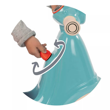 Smoby mėlynas paspiriamas paspirtukas