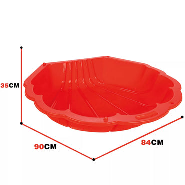 Woopie „SHELL“ smėlio dėžė–baseinas 3in1