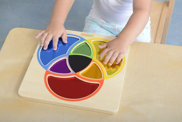 MASTERKIDZ edukacinė lenta, veidrodis, mokantis maišyti spalvas