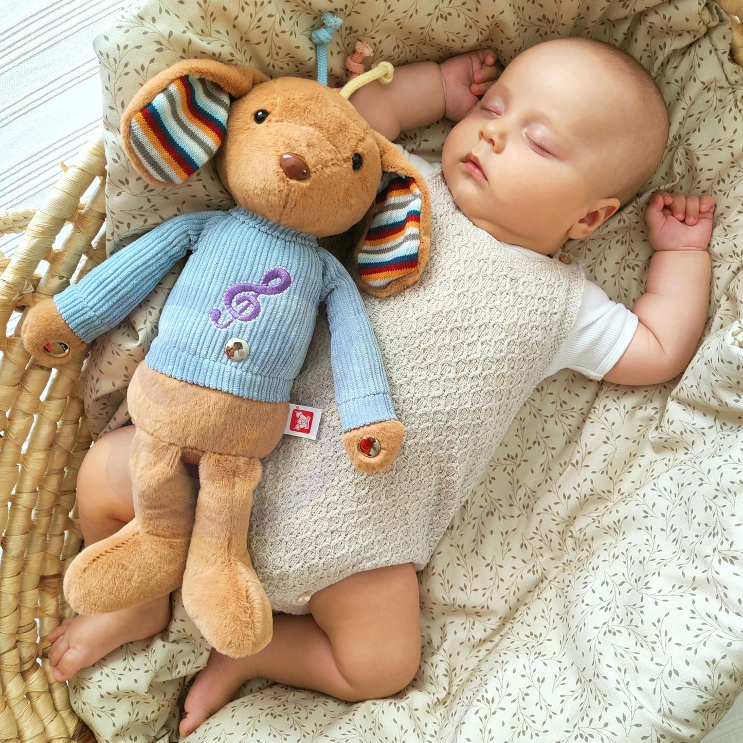 WOOPIE interaktyvus pliušinis šuo su garsu ir šviesa