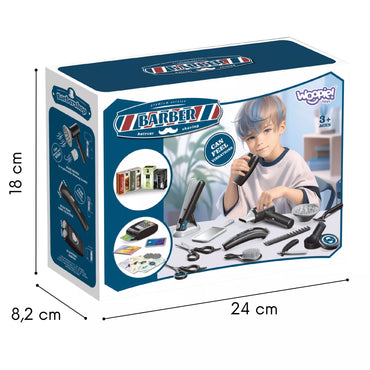 WOOPIE Kirpyklų Kirpyklų Komplektas Vaikams Styling Salon 24vnt