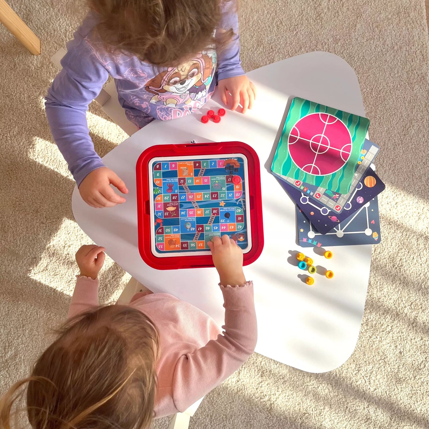 WOOPIE Logic Stalo žaidimų stalas 65 vnt. 11in1 Rinkinys