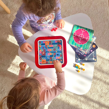 WOOPIE Logic Stalo žaidimų stalas 65 vnt. 11in1 Rinkinys