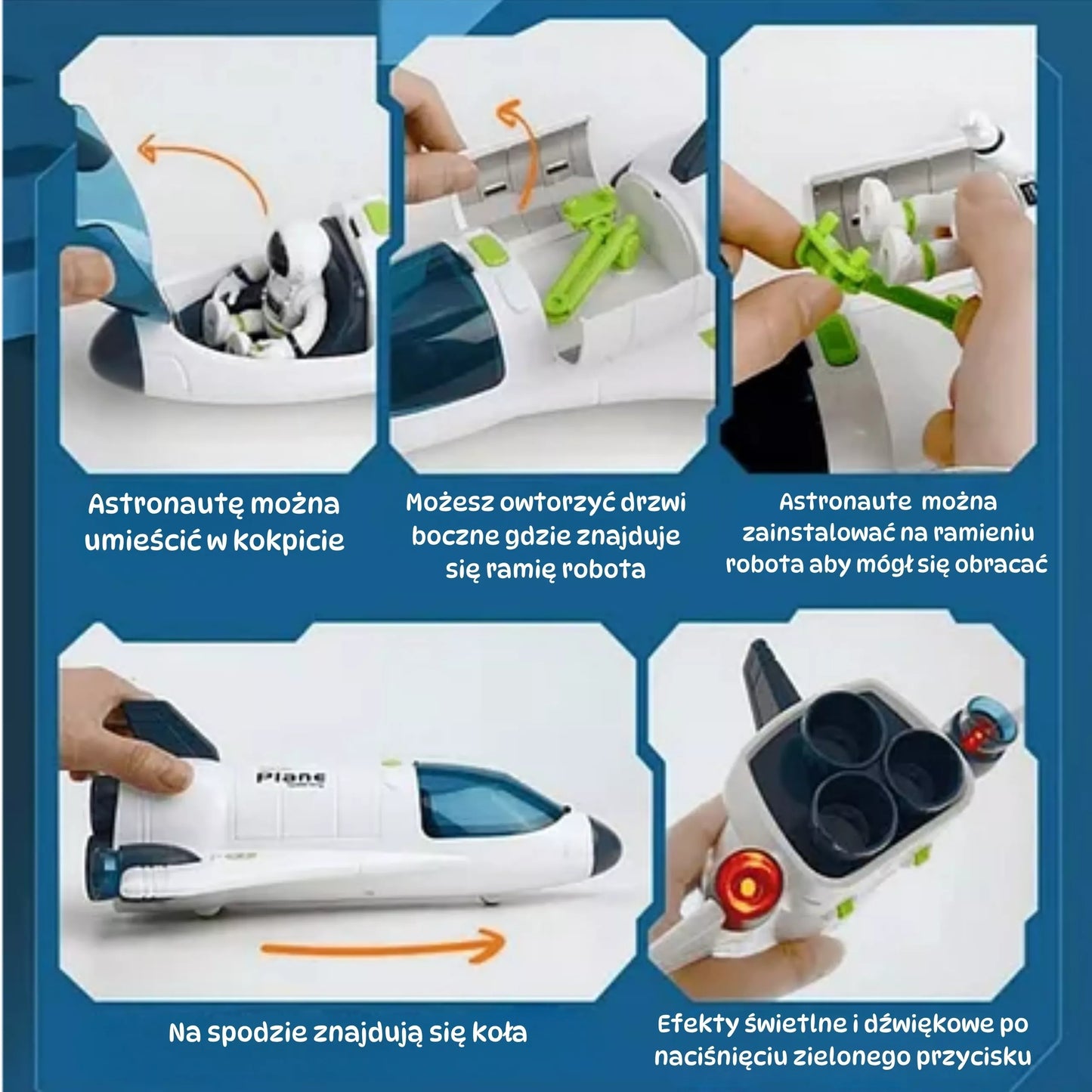 WOOPIE Kosmonauto orlaivis