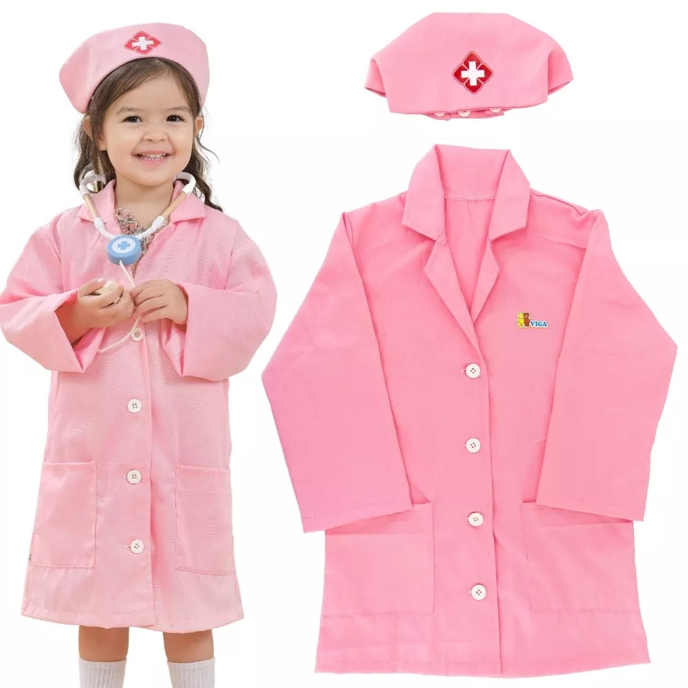 VIGA Uniforma Kostiumas ir Mažai Seselė Skrybėlė