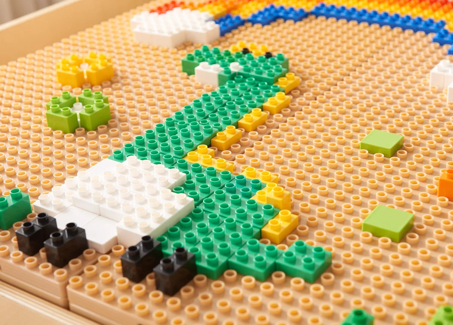 Masterkidz Buildable Base Plate – statybinių kaladėlių pagrindo plokštė STEM sienai