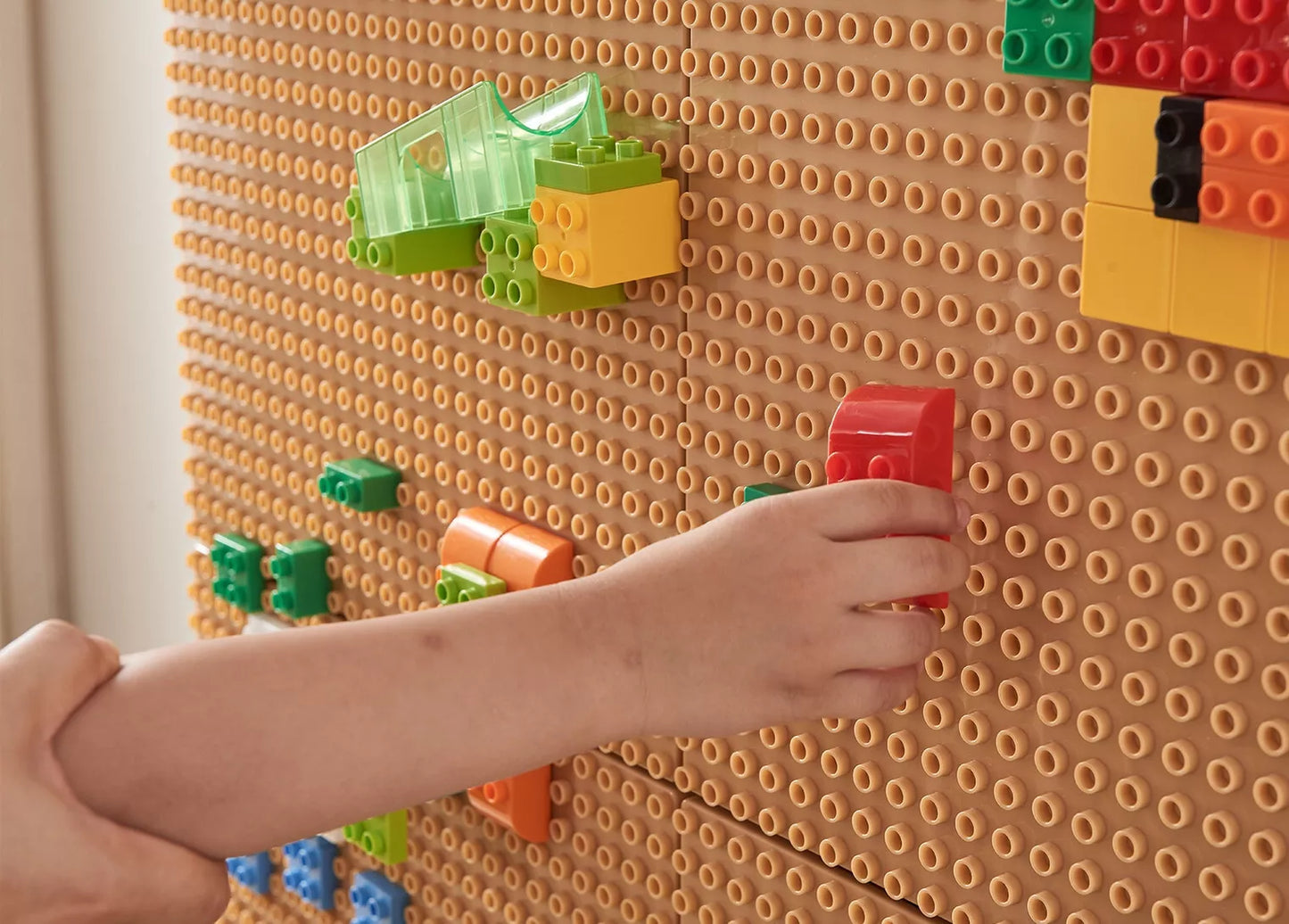 Masterkidz Buildable Base Plate – statybinių kaladėlių pagrindo plokštė STEM sienai