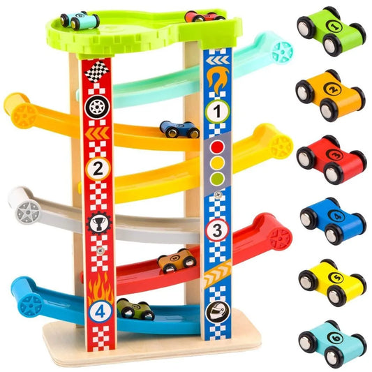 TOOKY TOY spalvinga automobilių čiuožimo trasa