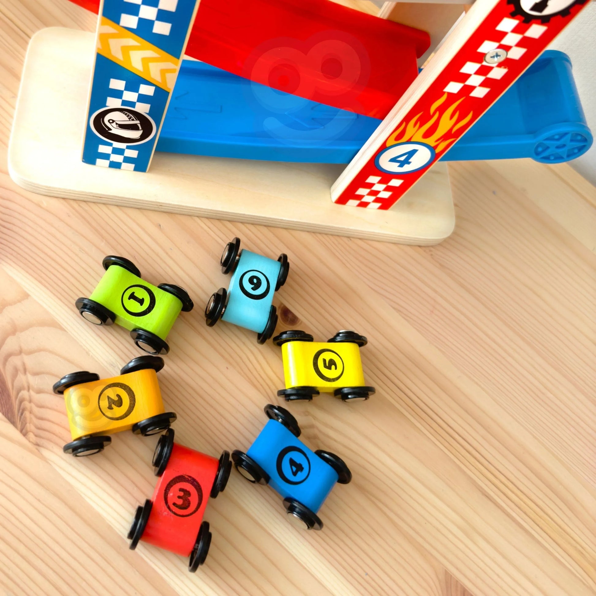TOOKY TOY spalvinga automobilių čiuožimo trasa