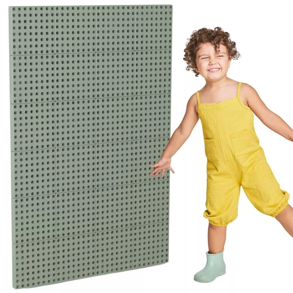Masterkidz lauko ir vidaus edukacinė STEM siena 120X80cm
