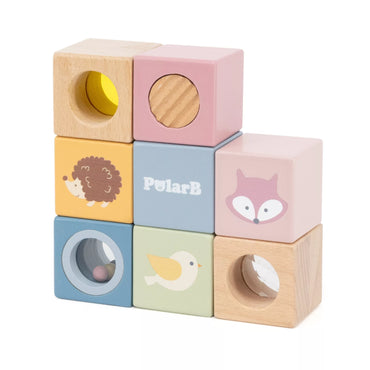 VIGA Mediniai PolarB Sensoriniai Blokai