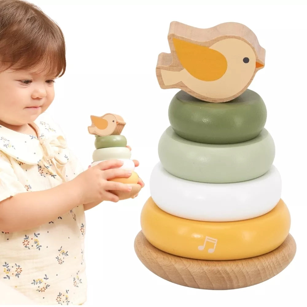 VIGA PolarB medinė mokomoji piramidė – Paukštis