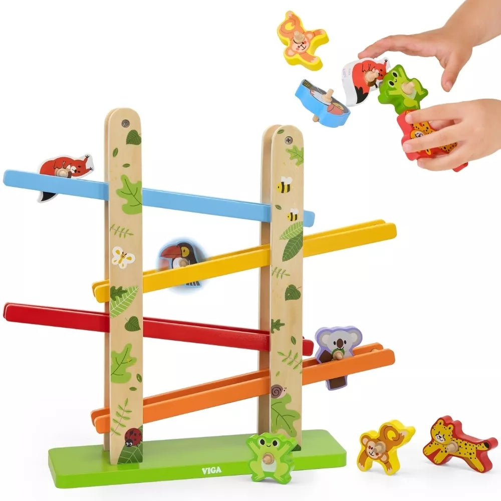 VIGA Medinių džiunglių gyvūnų skaidrė 7 vnt.