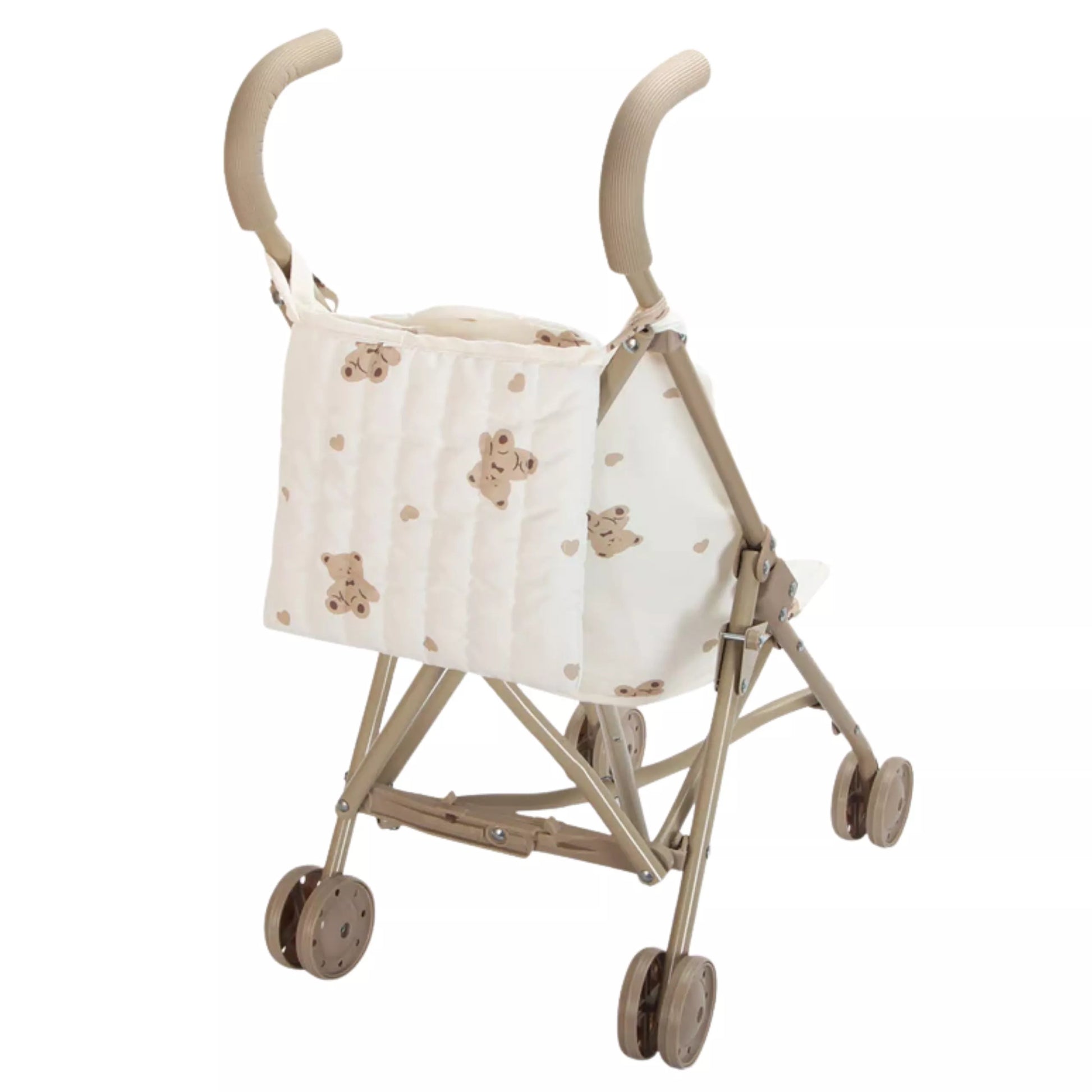 WOOPIE ROYAL senovinis meškiuko lėlės vežimėlis