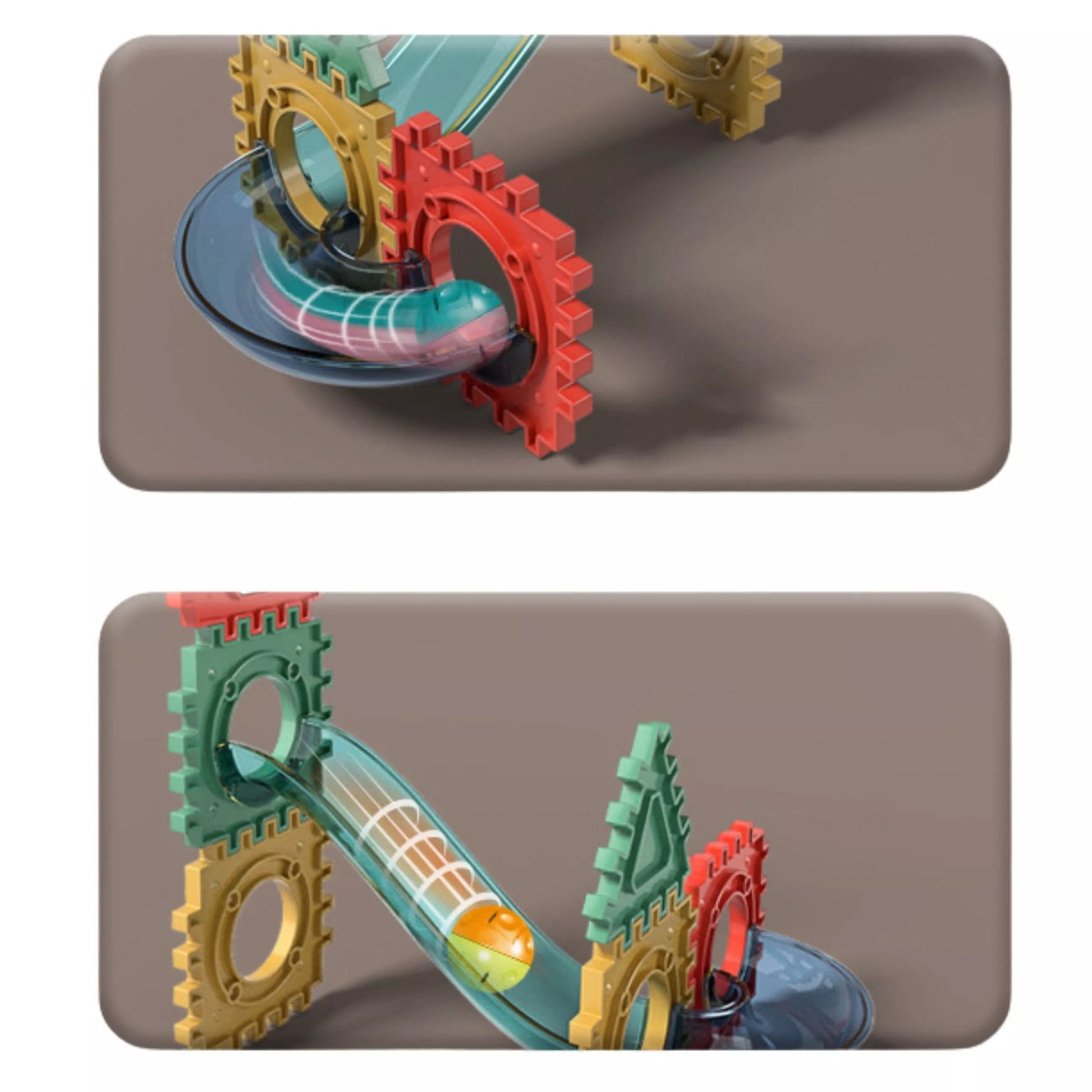 WOOPIE 3D konstruktorių rinkinys su kamuoliukais, vafliais, 228 vnt.