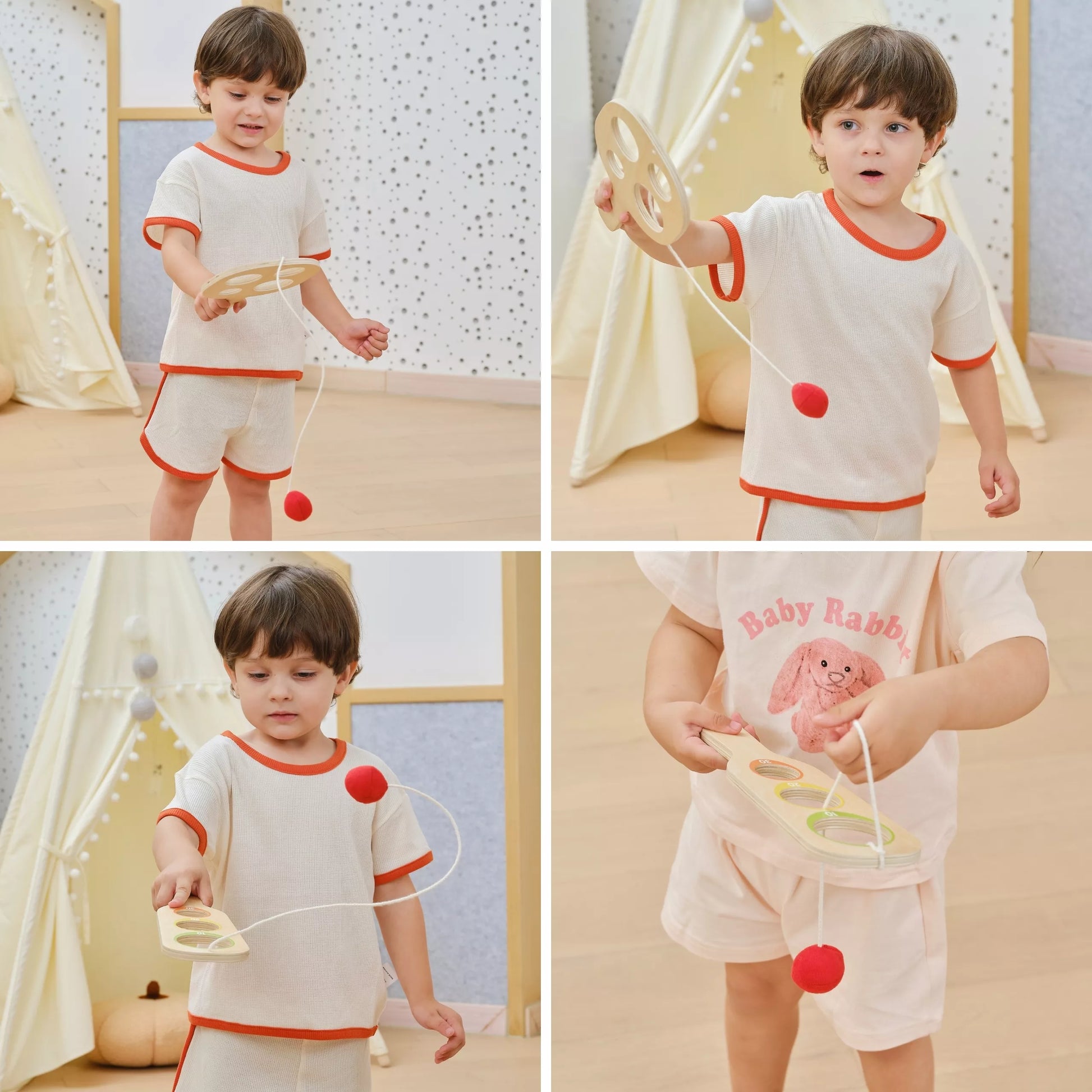 VIGA medinis kamuoliuko gaudymo taškų rinkinys