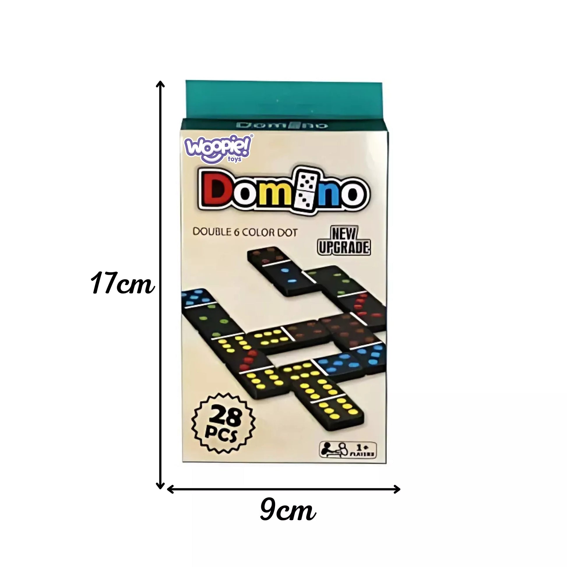 WOOPIE Domino šeimos logikos žaidimas 28 blokai