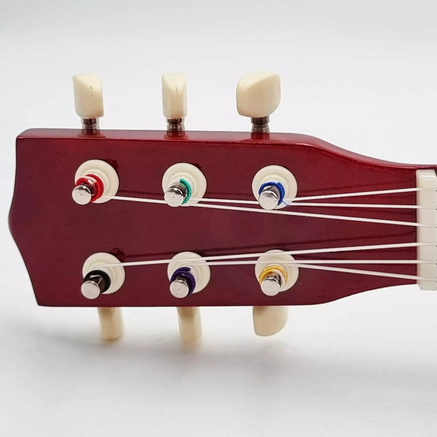 Viga medinė gitarėlė vaikams, natūrali, 21 colio, 6 stygos