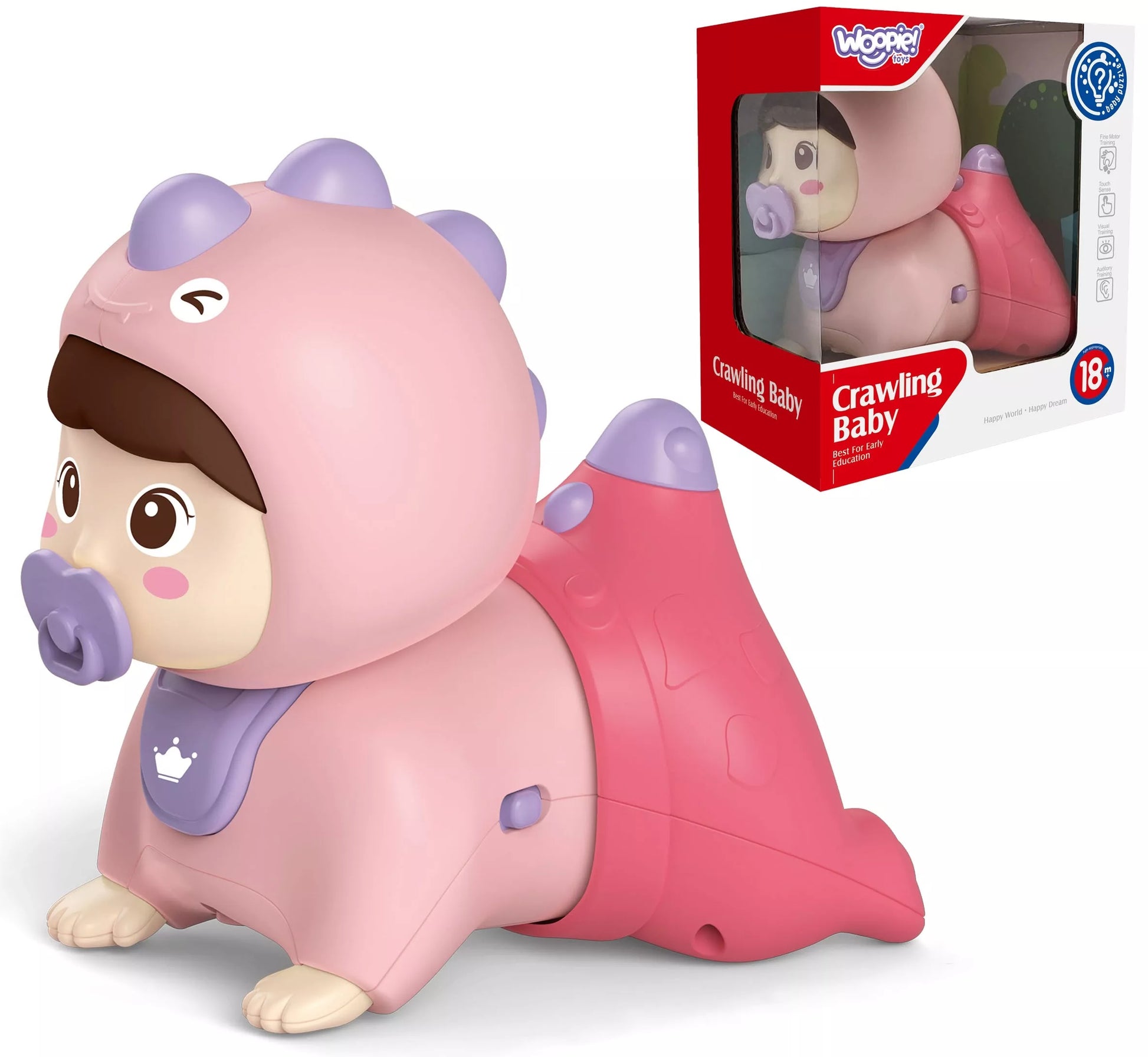 WOOPIE BABY Fledgling Kūdikių žaislas su melodijomis, švytinčiomis