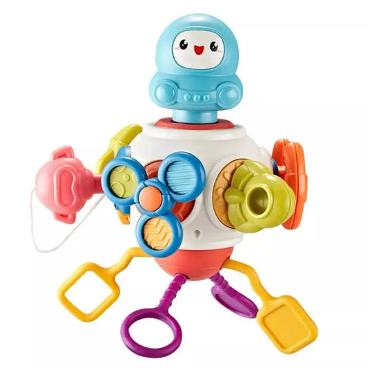 Montessori sensorinis kubas 8in1