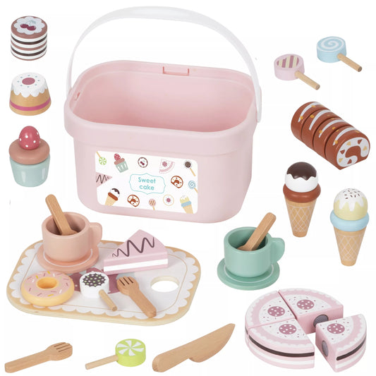 TOOKY TOY Medinis konditerijos rinkinys