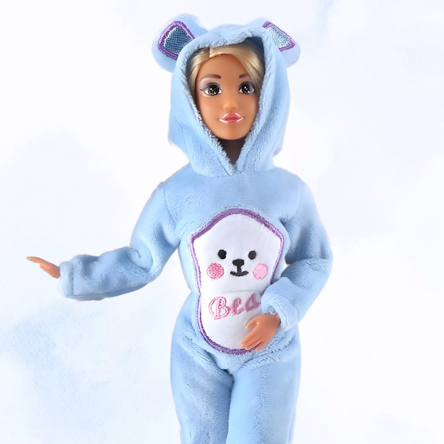 WOOPIE ROYAL Dolls Jumpsuits Blue Teddy Bears