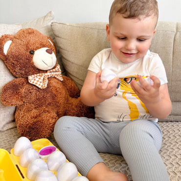 Woopie Montessori kiaušiniai – spalvų, formų ir logikos pažinimas