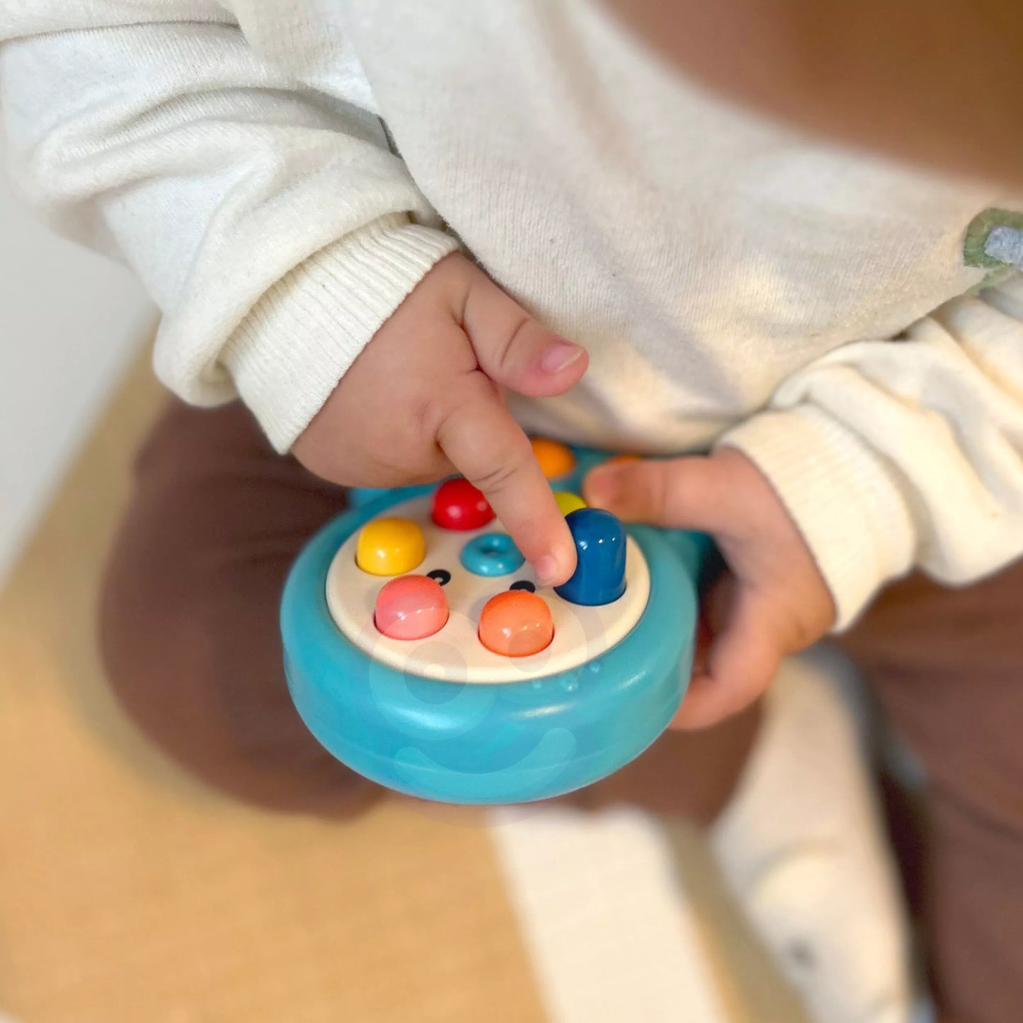 „WOOPIE“ arkadinis žaidimas – „Lazdelė, kurmiukas, virvelinis aštuonkojis“ (žalia), 2 viename