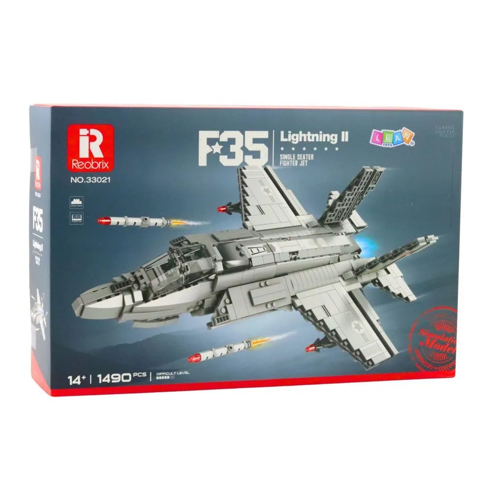 F‑35 LIGHTNING II – 1490 detalių konstruktorius