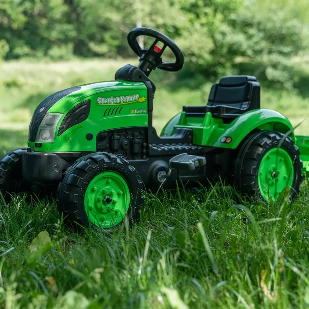 FALK Country Farmer pedalų traktorius su priekaba