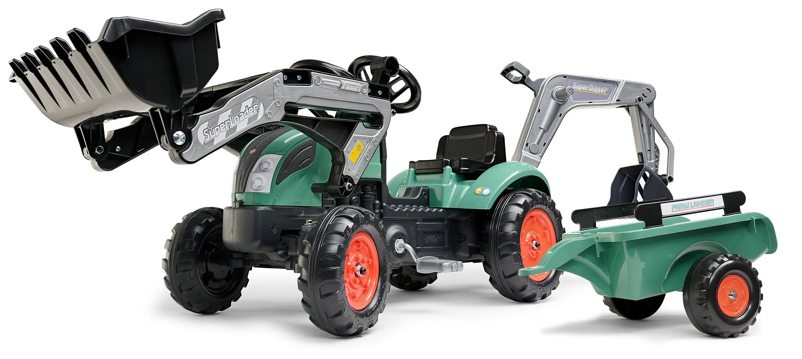 FALK „Farm Lander“ ekskavatorinis traktorius