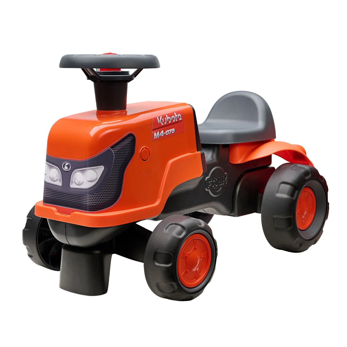 FALK „Kubota“ važiuojamas traktorius su priekaba