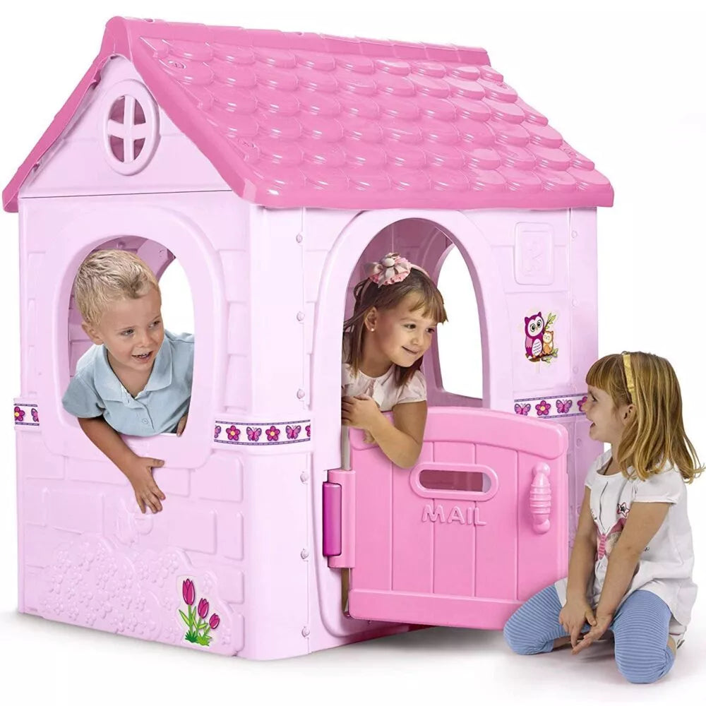 Sodo namelis mergaitėms – Rožinė