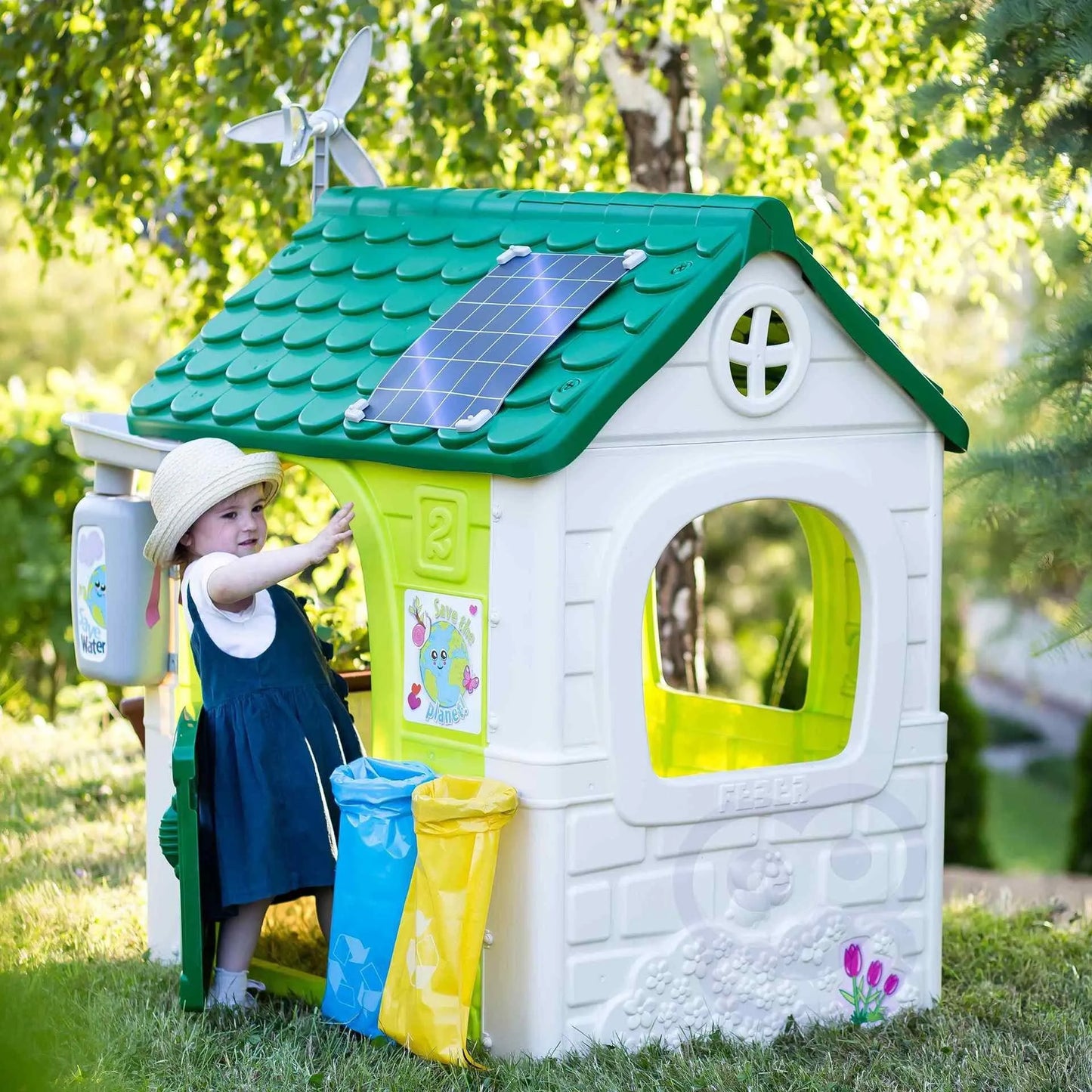 Feber Eco House ekologinis žaidimų namelis