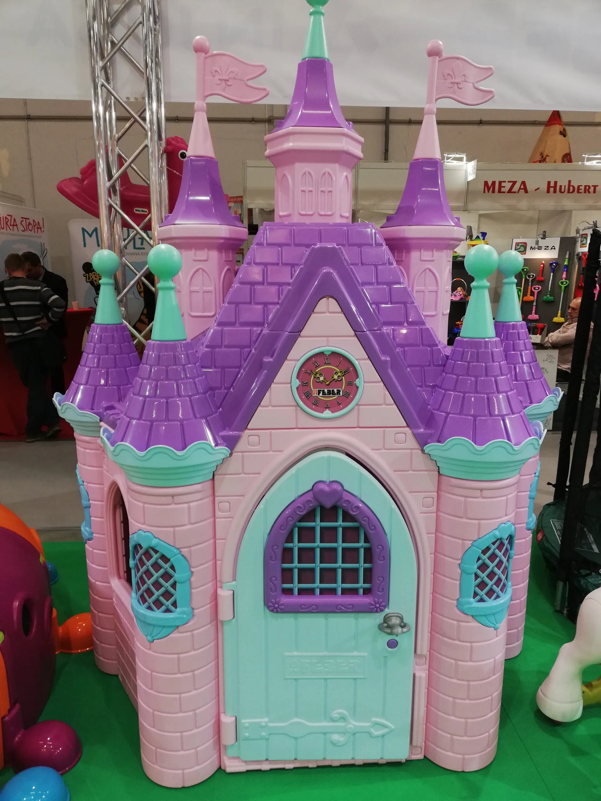 FEBER milžiniški princesės rūmai – super rūmų sodo namelis