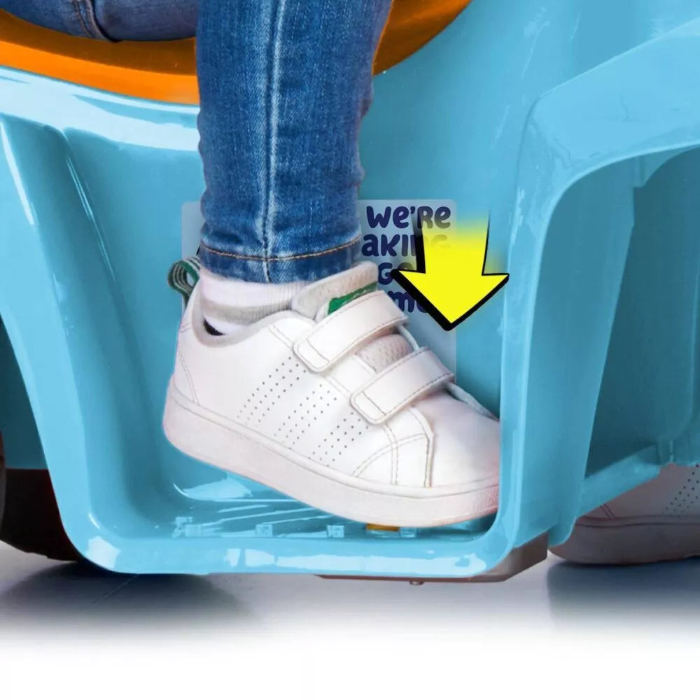 FEBER Quad su 6 V baterija Racy BLUEY