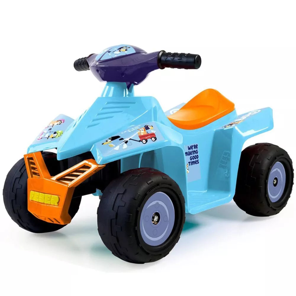FEBER Quad su 6 V baterija Racy BLUEY
