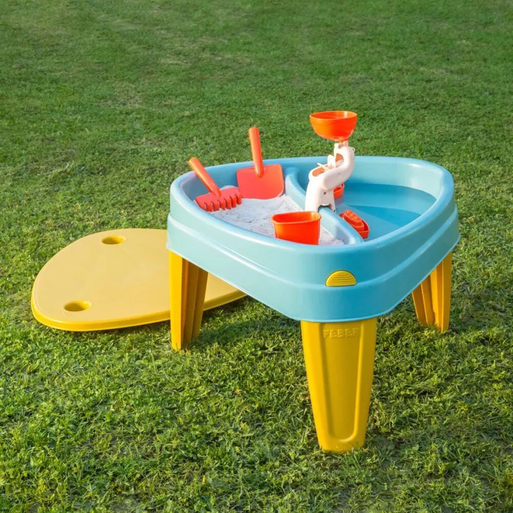Vandens staliukas su dangteliu CASUAL 4in1 Smėlio dėžės rašomasis stalo iškylos stalo priedai