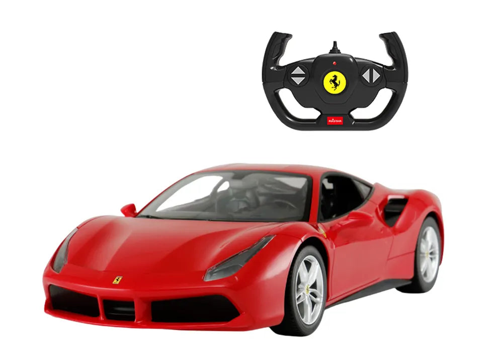 Ferrari 488 GTB Rastar 1:14 raudonas R/C automobilis