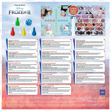Frozen 2in1 stalo žaidimas vaikams