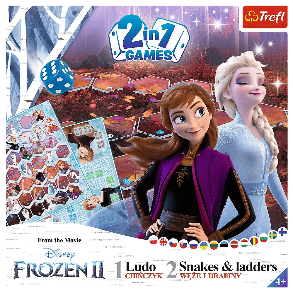 Frozen 2in1 stalo žaidimas vaikams