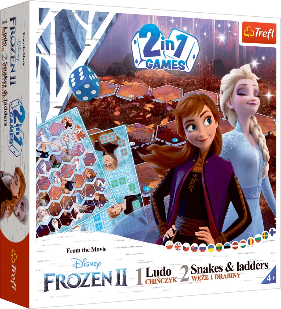 Frozen 2in1 stalo žaidimas vaikams