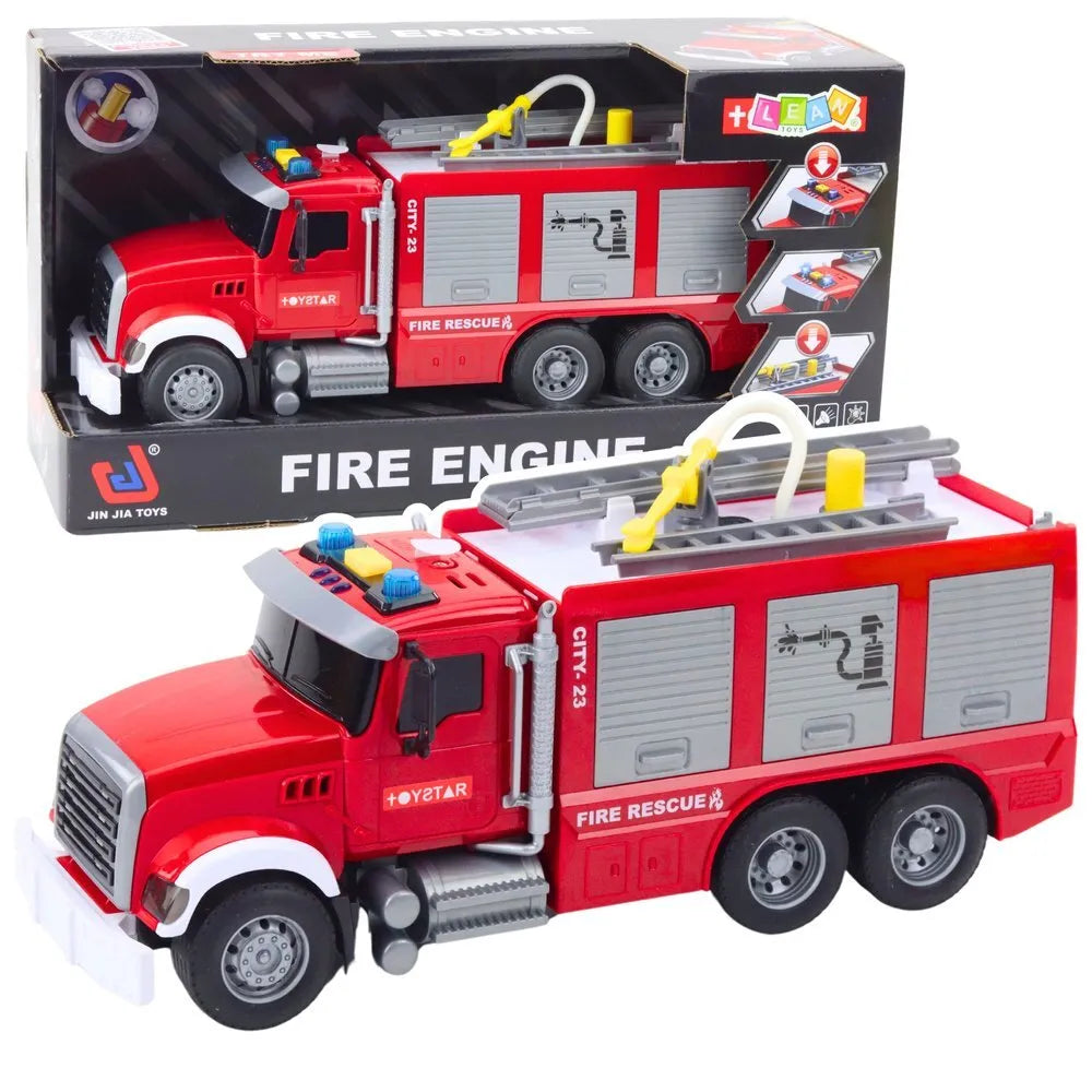 Gaisrinis automobilis su vandens žarna 29 cm