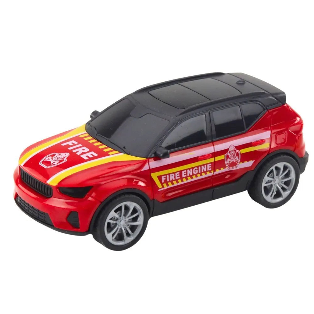 Gaisrinis sraigtasparnis ir automobilis 34 cm