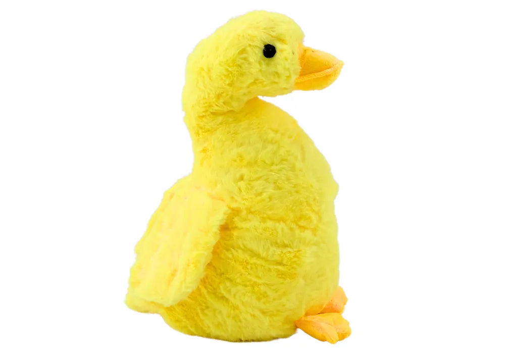 Geltona pliušinė žąsis 40 cm