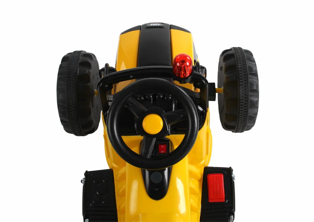 Geltonas elektrinis automobilis JS328D vaikams
