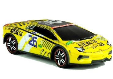 Geltonas R/C sportinis automobilis 1:14
