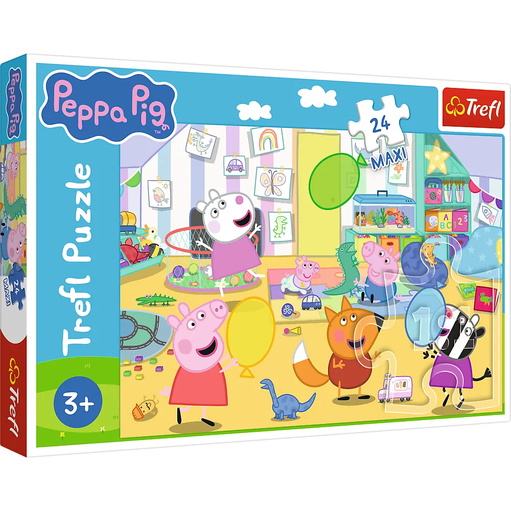 „Gražioji Peppa“ – MAXI dėlionė, 24 detalės